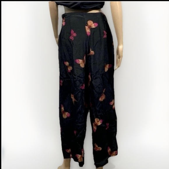 Walter Women's Butterfly Ankle Wide Leg Pants size 14 - Picture 4 of 7
